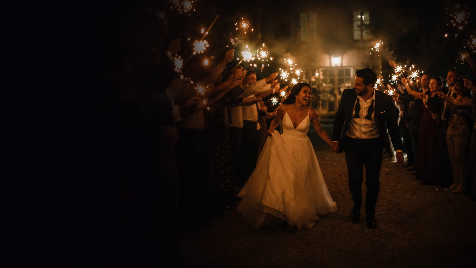Your complete wedding photo collection, ready within 48 hours